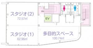 地域交流センター3階案内図