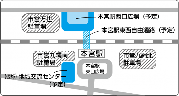 駐車場の位置図