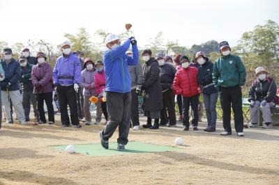 パークゴルフ大会の写真