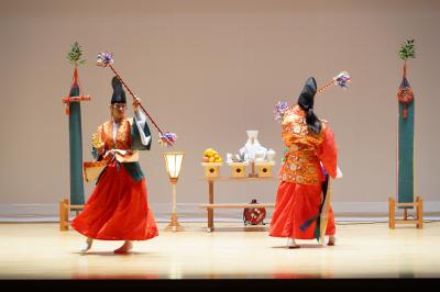 荒井の太々神楽保存会による太々神楽